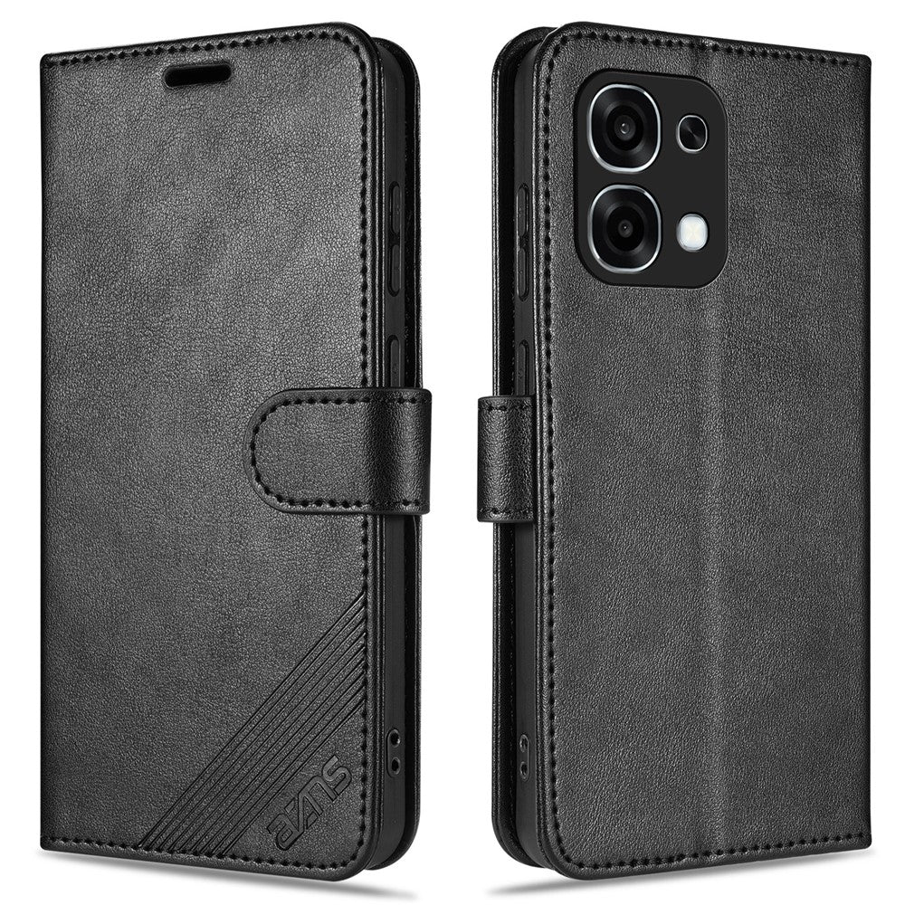 AZNS For Oppo F31 5G Case Anti-Scratch PU Leather Stand Wallet Phone Cover