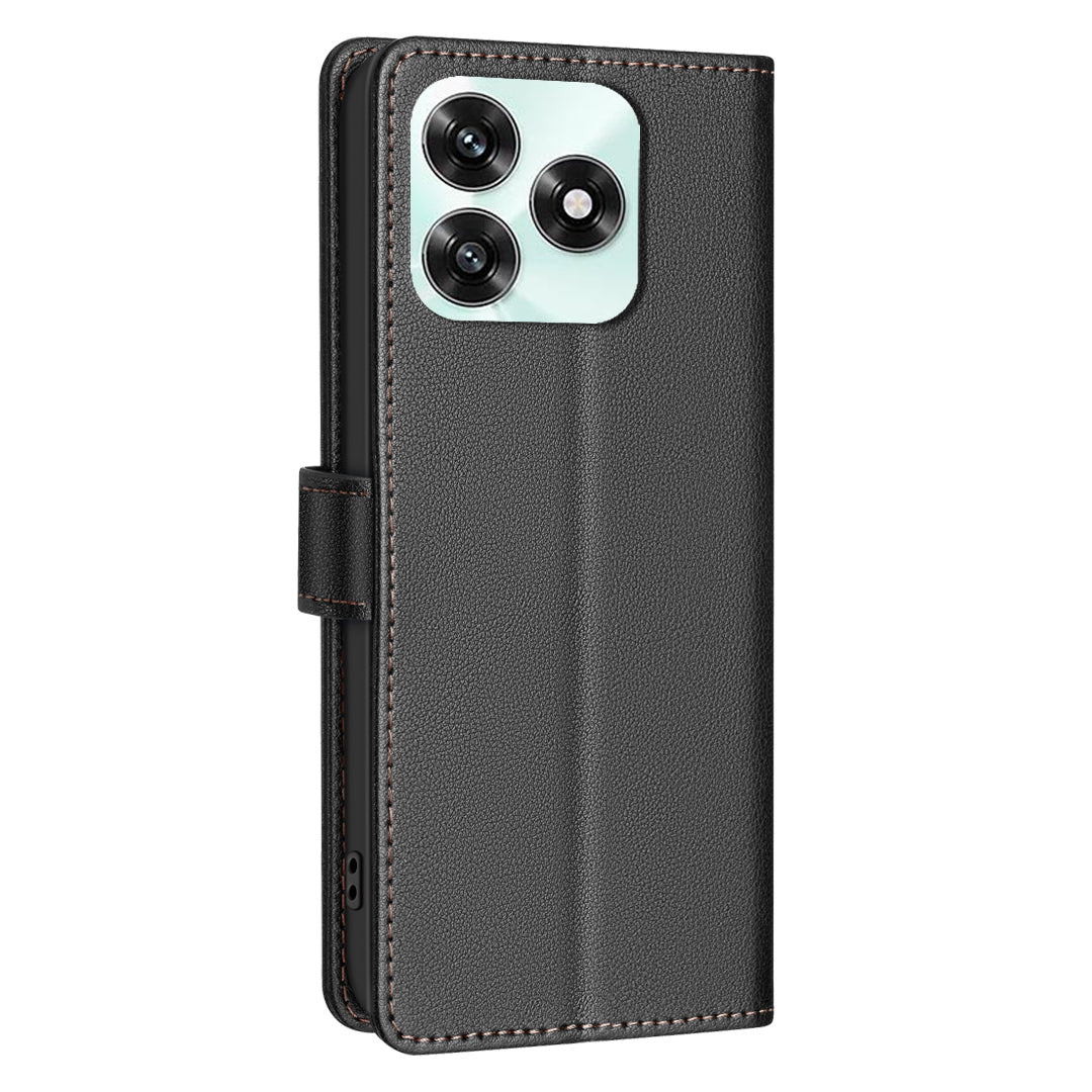 For Honor X5c 4G / Honor X5c Plus 4G Leather Case BINFEN COLOR BF32 Wallet RFID Blocking Phone Cover