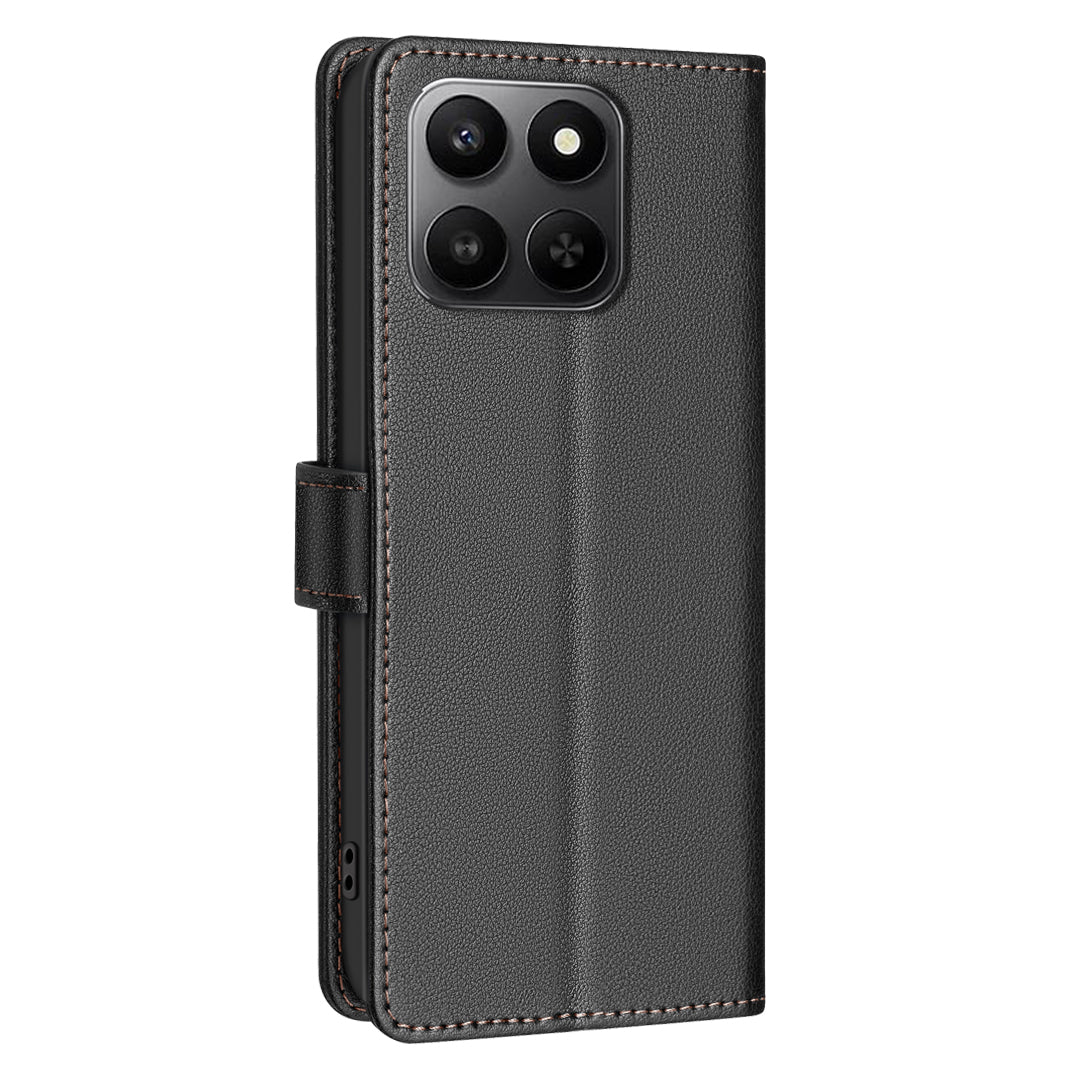 For Honor X7d 5G / Honor X7d 4G Leather Case BINFEN COLOR BF32 Wallet RFID Blocking Phone Cover