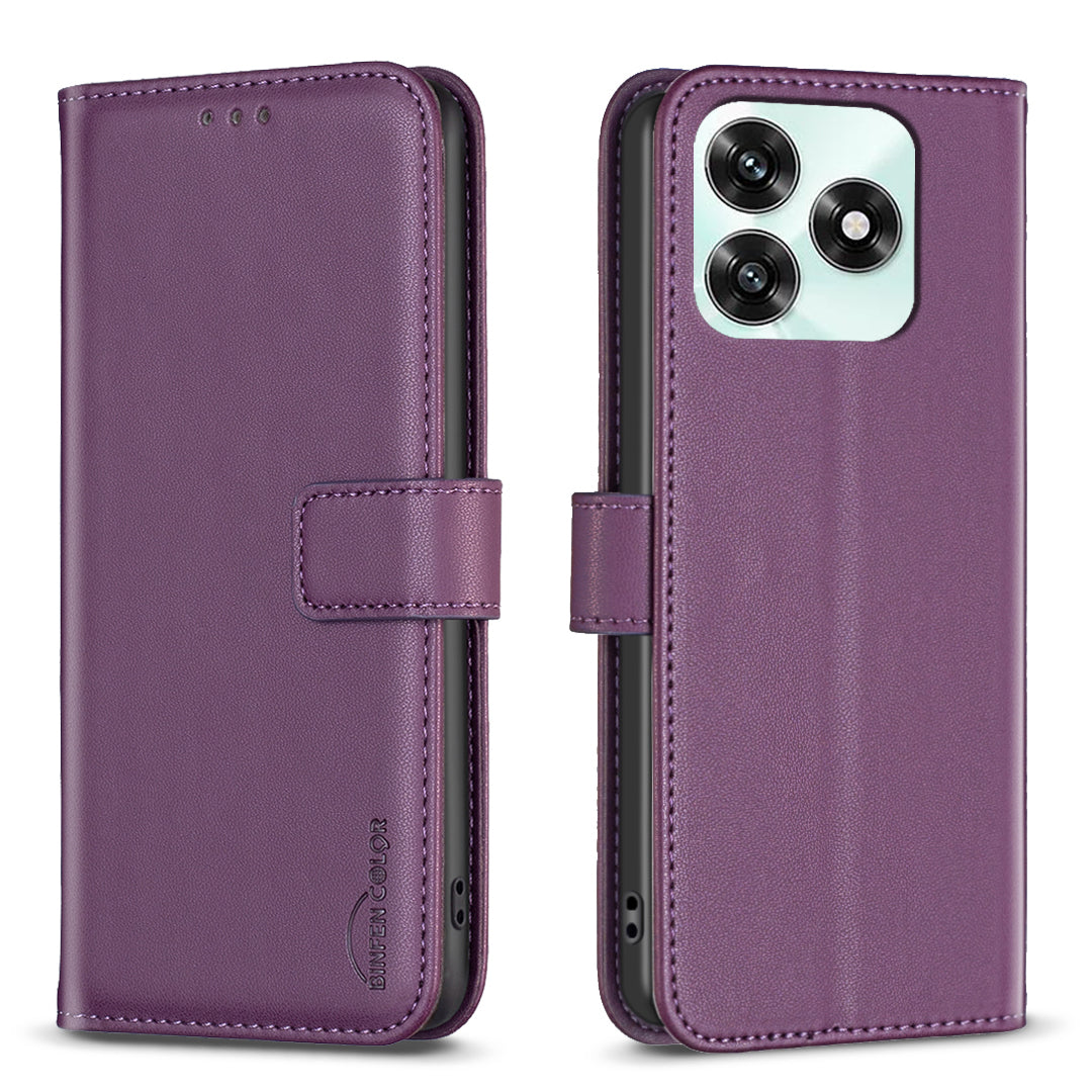 For Honor X5c 4G / Honor X5c Plus 4G Phone Case BINFEN COLOR BF17 Wallet Folio Flip Leather Cover