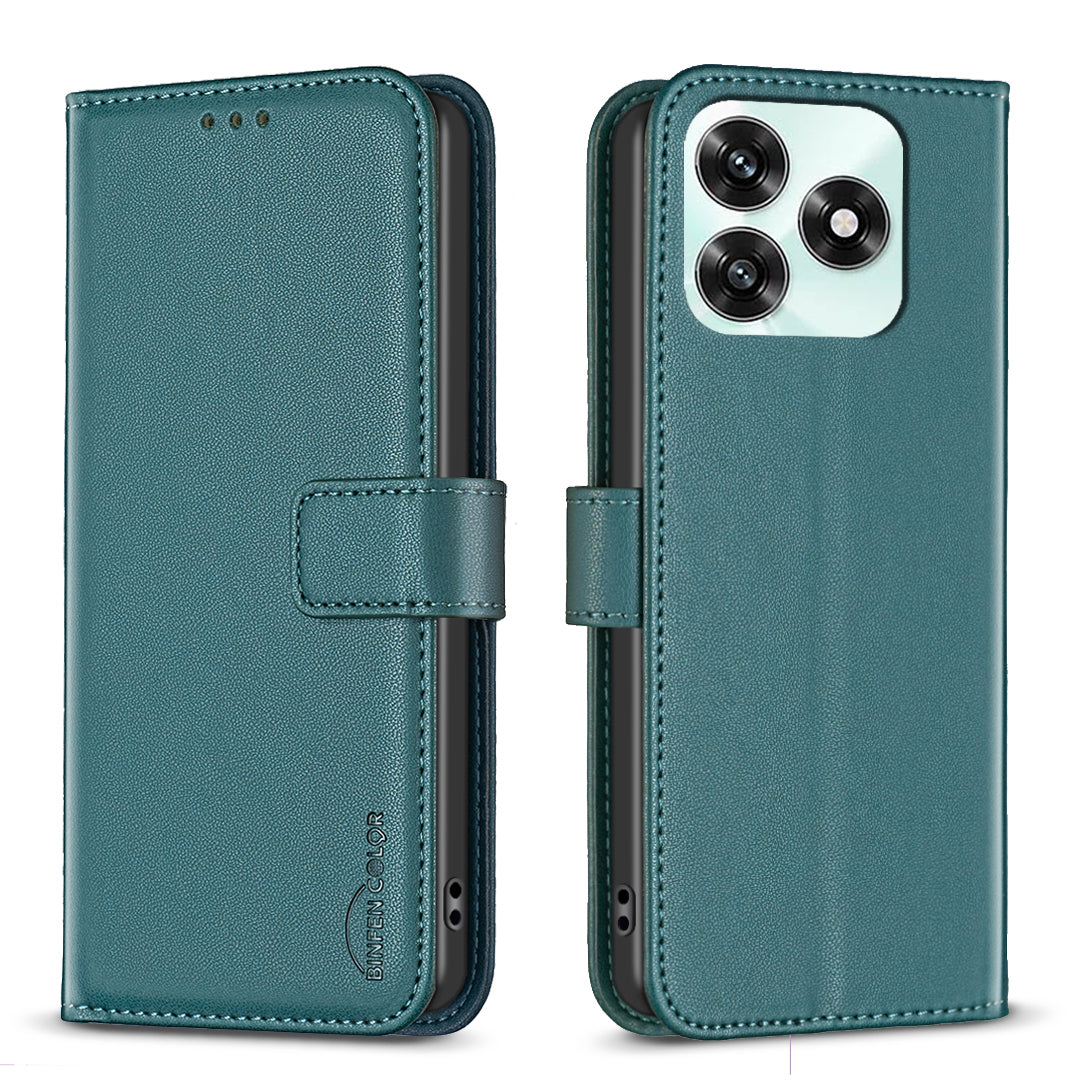 For Honor X5c 4G / Honor X5c Plus 4G Phone Case BINFEN COLOR BF17 Wallet Folio Flip Leather Cover