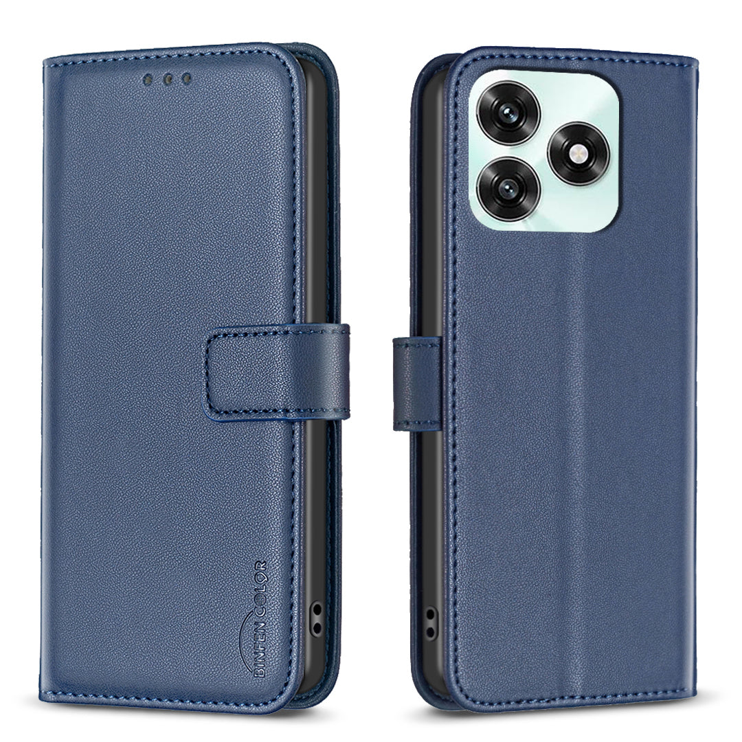 For Honor X5c 4G / Honor X5c Plus 4G Phone Case BINFEN COLOR BF17 Wallet Folio Flip Leather Cover