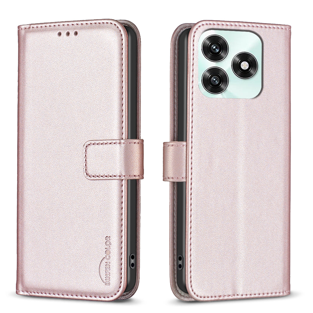 For Honor X5c 4G / Honor X5c Plus 4G Phone Case BINFEN COLOR BF17 Wallet Folio Flip Leather Cover