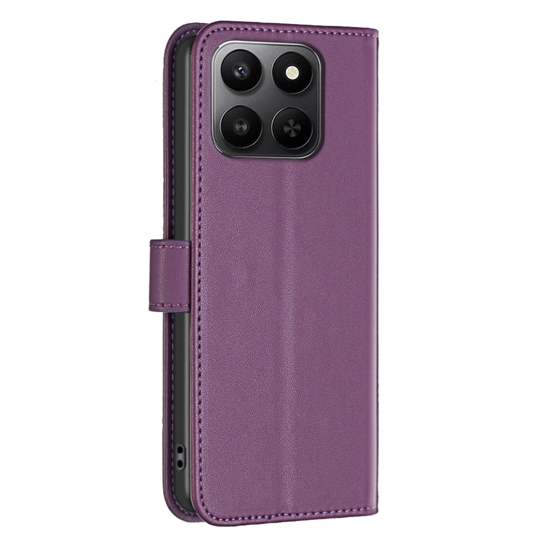 For Honor X7d 5G / Honor X7d 4G Phone Case BINFEN COLOR BF17 Wallet Folio Flip Leather Cover