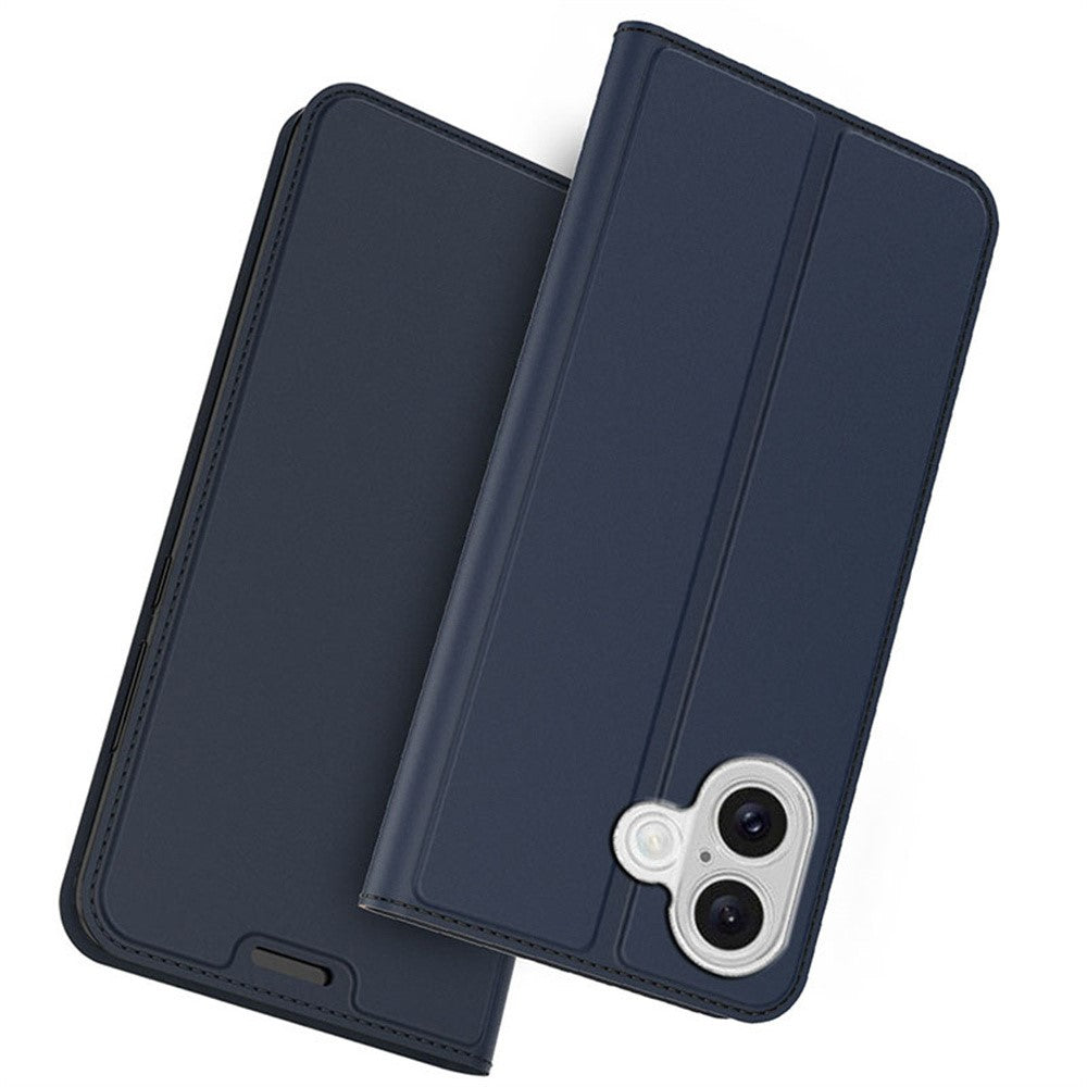 For 	iPhone 17 Case PU Leather Phone Cover with Card Holder Stand