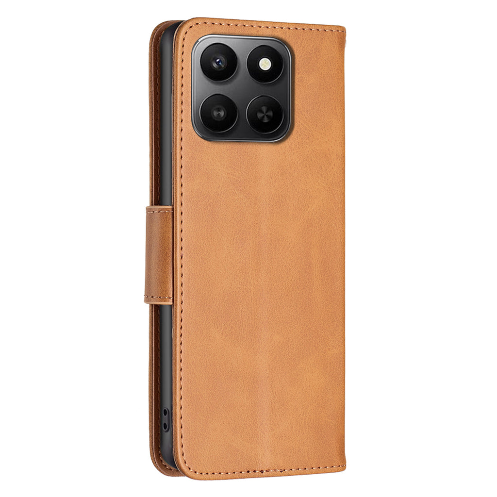 For Honor X7d 5G / Honor X7d 4G Case Shockproof PU Leather Cover with Wallet Card Slots