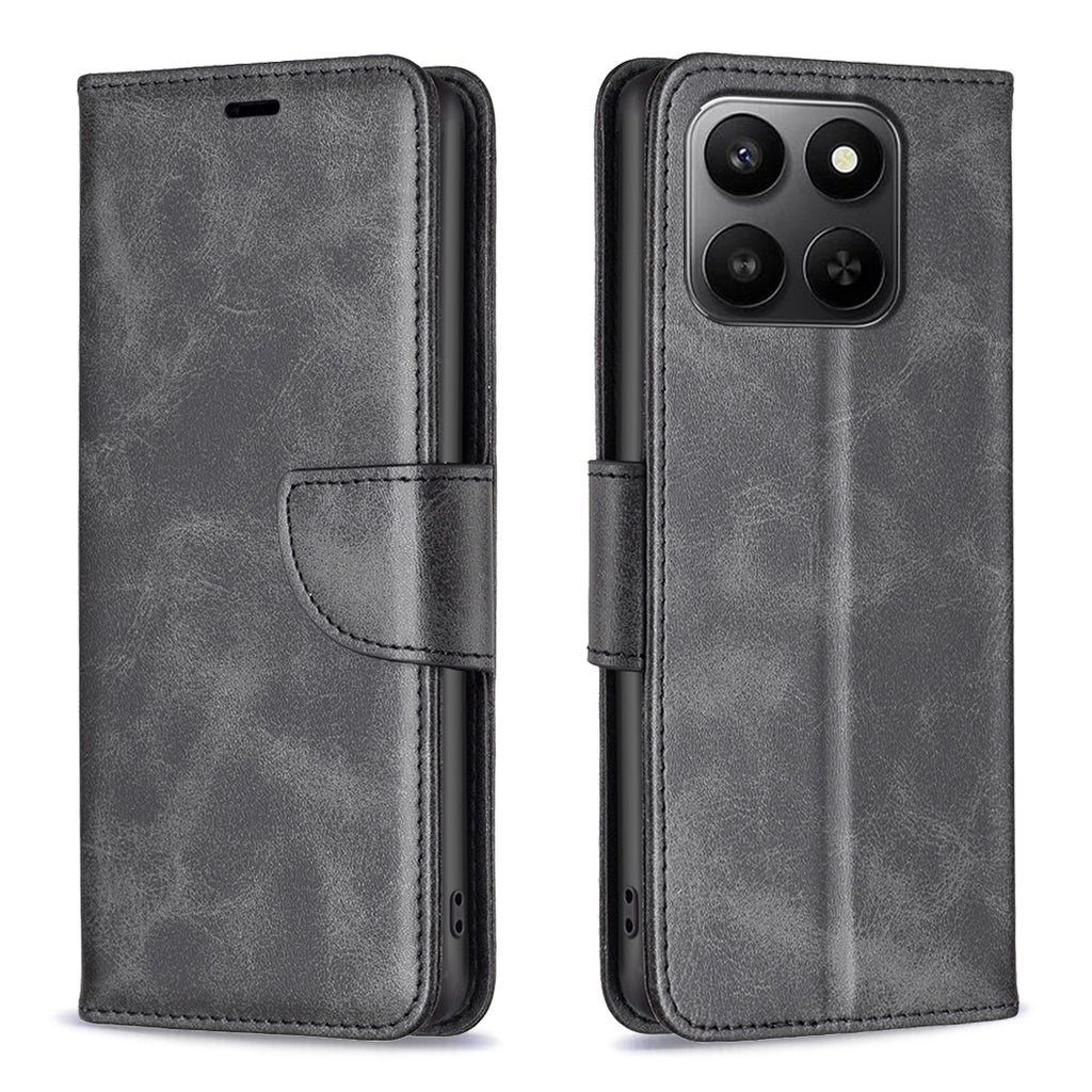 For Honor X7d 5G / Honor X7d 4G Case Shockproof PU Leather Cover with Wallet Card Slots