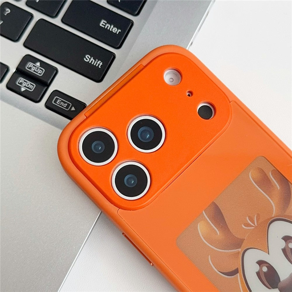 For iPhone 17 Pro Max Smart E-Ink Phone Case 4 Color HD 4 inch Display NFC DIY Customized Screen