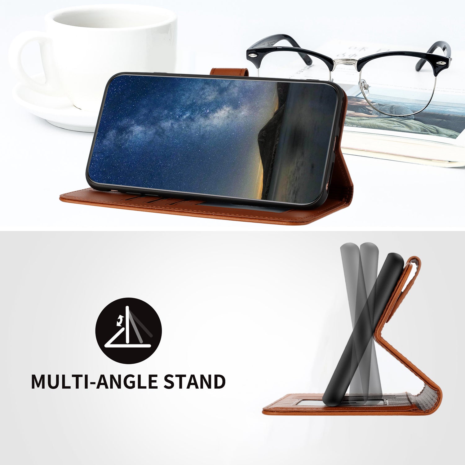 For Samsung Galaxy S26 Ultra Phone Cases Mandala Flower Leather Wallet Mobile Cover with Strap