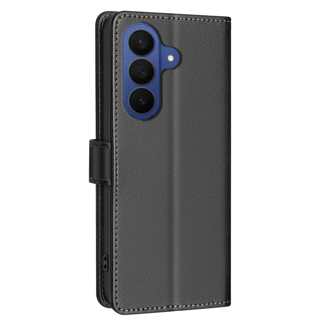 For Samsung Galaxy S26 Pro Leather Case BINFEN COLOR BF32 Wallet RFID Blocking Phone Cover