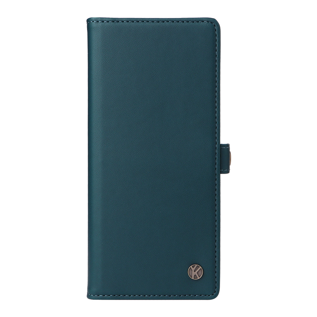 For Samsung Galaxy Z Fold7 5G Phone Cases YIKATU Magnetic Closure PU Leather Mobile Cover