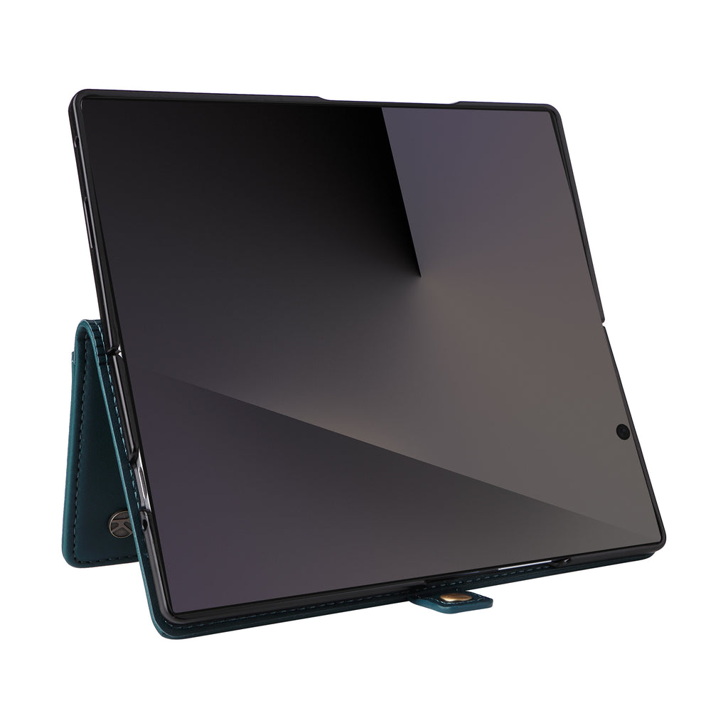 For Samsung Galaxy Z Fold7 5G Phone Cases YIKATU Magnetic Closure PU Leather Mobile Cover