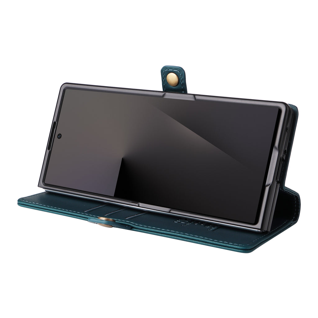 For Samsung Galaxy Z Fold7 5G Phone Cases YIKATU Magnetic Closure PU Leather Mobile Cover