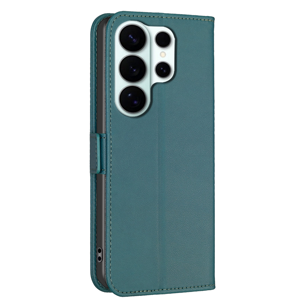 For Samsung Galaxy S26 Ultra Case BINFEN COLOR BF31  PU Leather Flip Folio Phone Wallet Cover