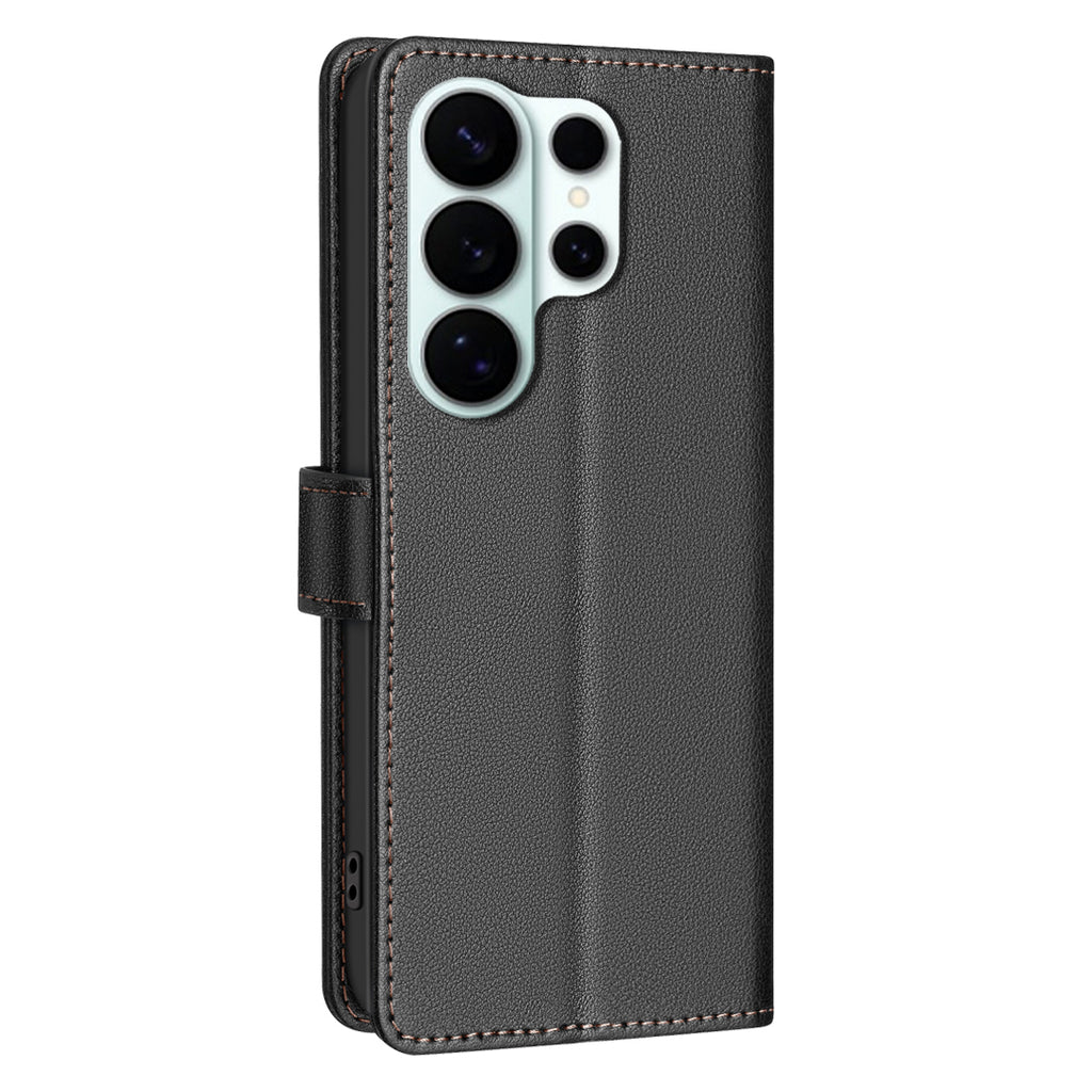 For Samsung Galaxy S26 Ultra Leather Case BINFEN COLOR BF32 Wallet RFID Blocking Phone Cover