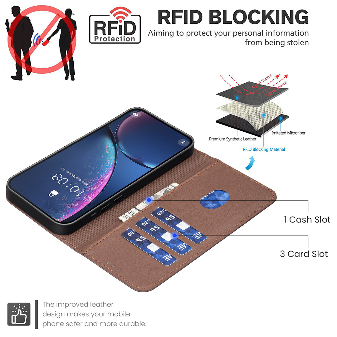 For Samsung Galaxy S26 Ultra Case BINFEN COLOR BF35 Geometry Imprinted Leather Phone Cover RFID Blocking Wallet Stand