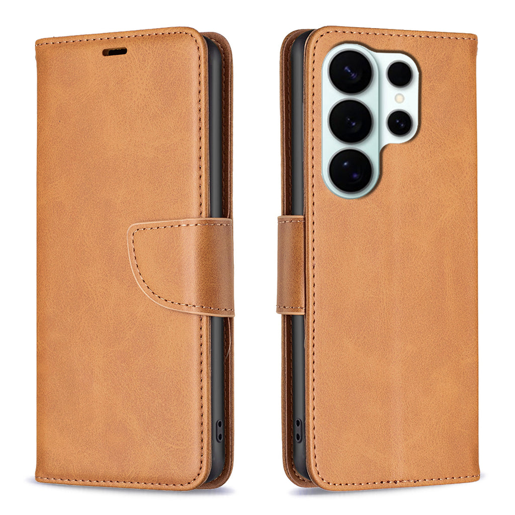 For Samsung Galaxy S26 Ultra Case Shockproof PU Leather Cover with Wallet Card Slots