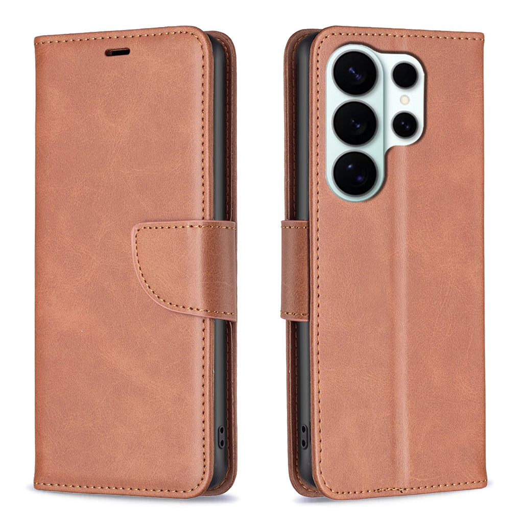 For Samsung Galaxy S26 Ultra Case Shockproof PU Leather Cover with Wallet Card Slots