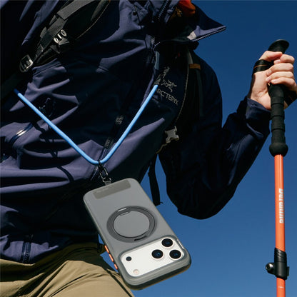 TORRAS Ostand O3 Air Series for iPhone 17 Pro Max Case Compatible with MagSafe Ring Kickstand TPU PC Phone Cover