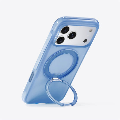 TORRAS Ostand O3 Air Series for iPhone 17 Pro Case Compatible with MagSafe Ring Kickstand TPU PC Phone Cover