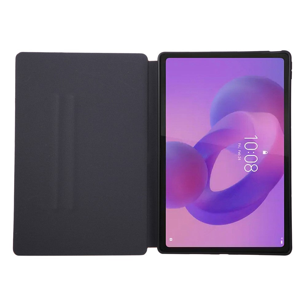 For Lenovo Idea Tab Plus Shockproof Case PU Leather Tablet Cover with Stand