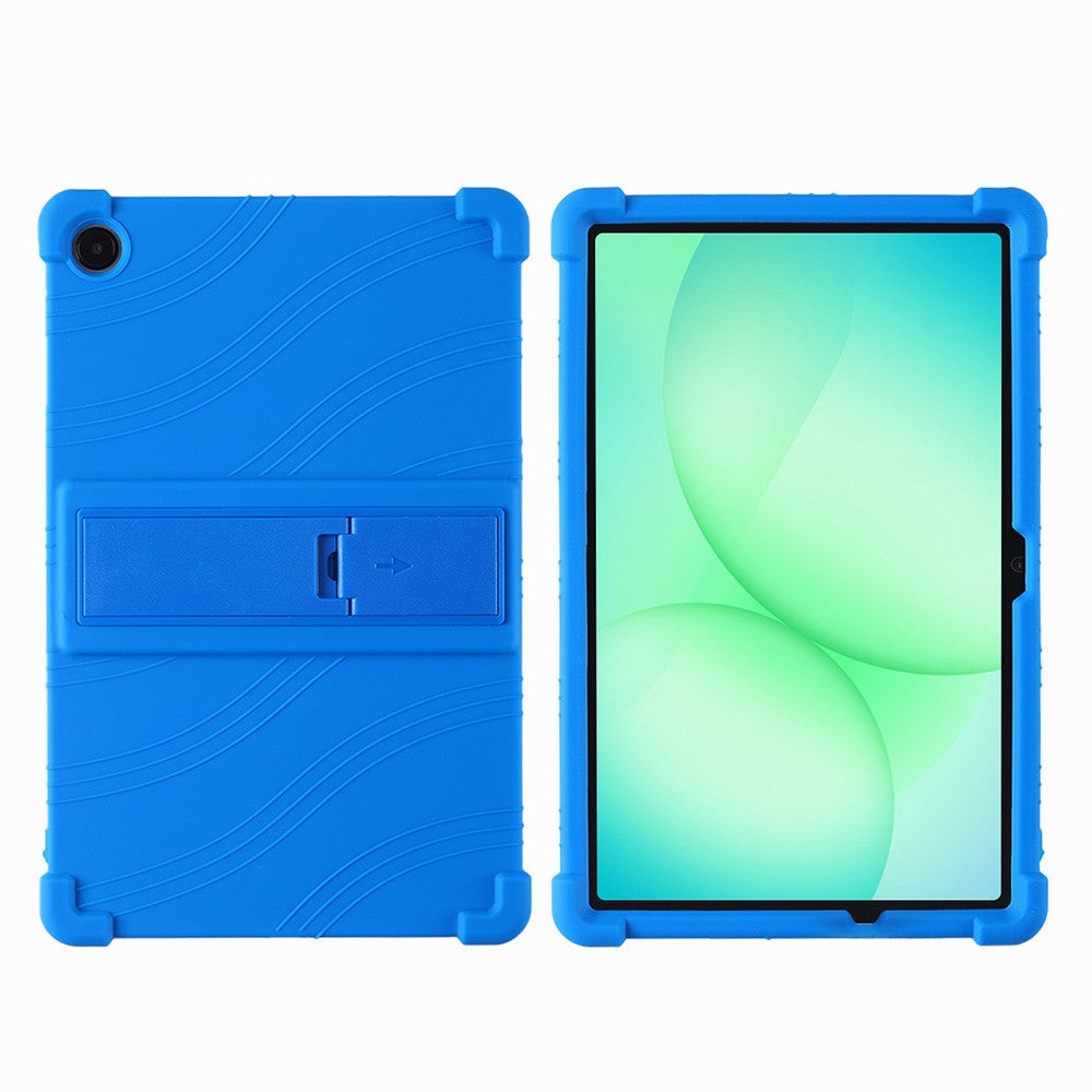 For Samsung Galaxy Tab A11+ Case Adjustable Kickstand Silicone Tablet Protective Cover