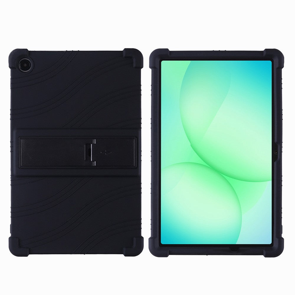 For Samsung Galaxy Tab A11+ Case Adjustable Kickstand Silicone Tablet Protective Cover