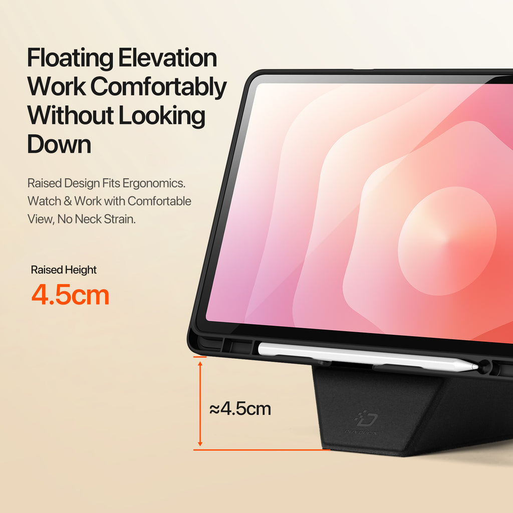 For Samsung Galaxy Tab S11 Tablet Case DUX DUCIS Vers Series Multi-function Folding Stand Leather Cover