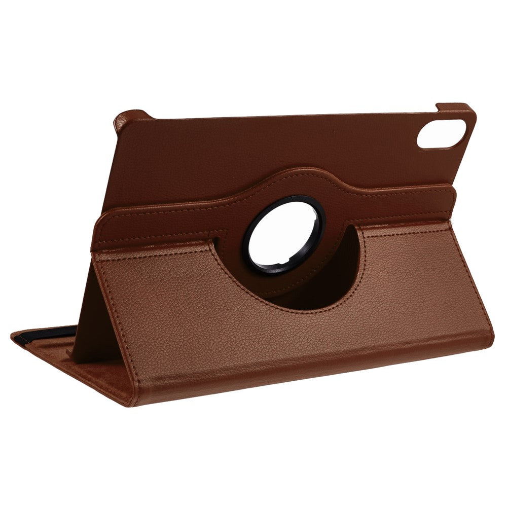 For Samsung Galaxy Tab S11 Case Rotating Stand PU Leather + PC Tablet Cover with Elastic Band