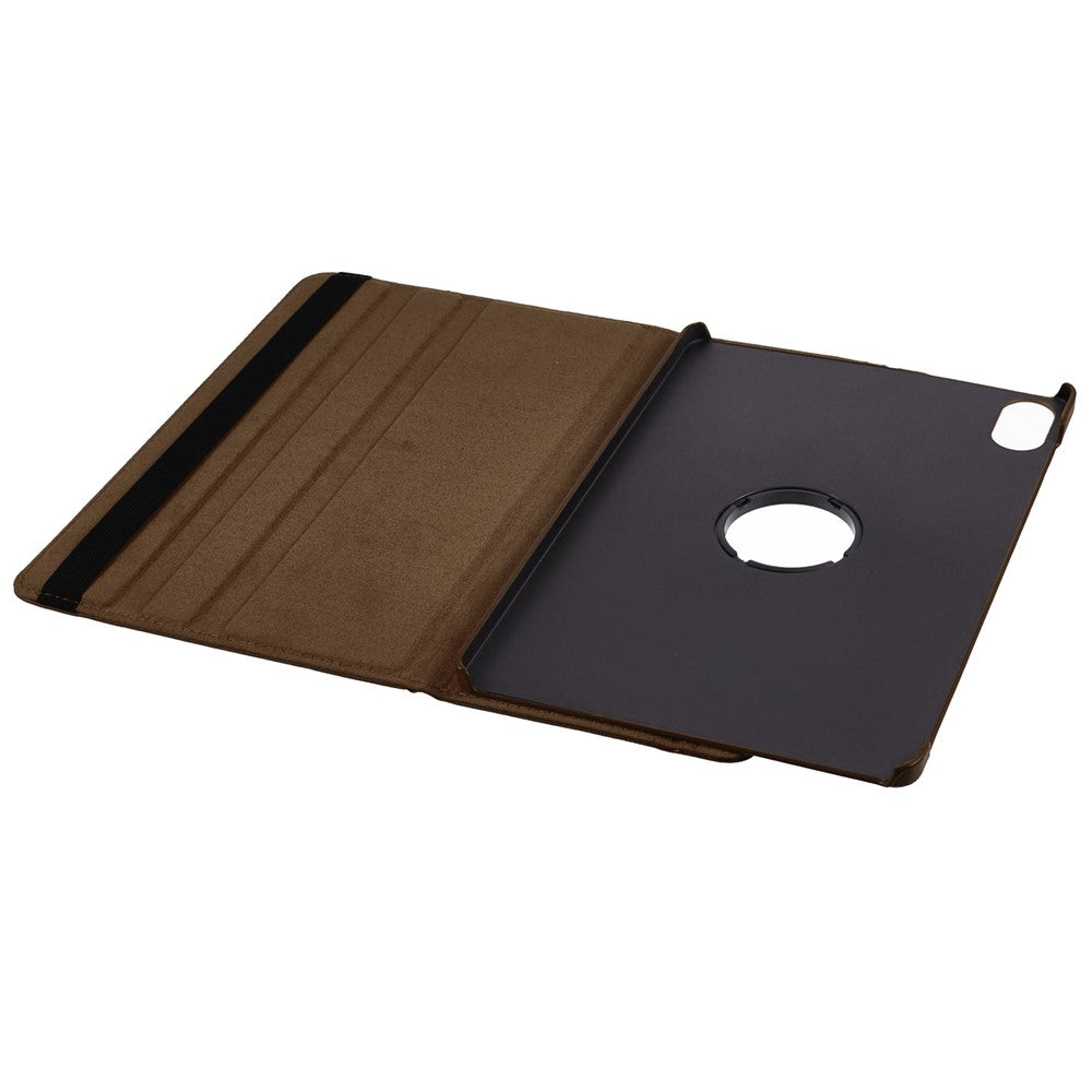 For Samsung Galaxy Tab S11 Case Rotating Stand PU Leather + PC Tablet Cover with Elastic Band