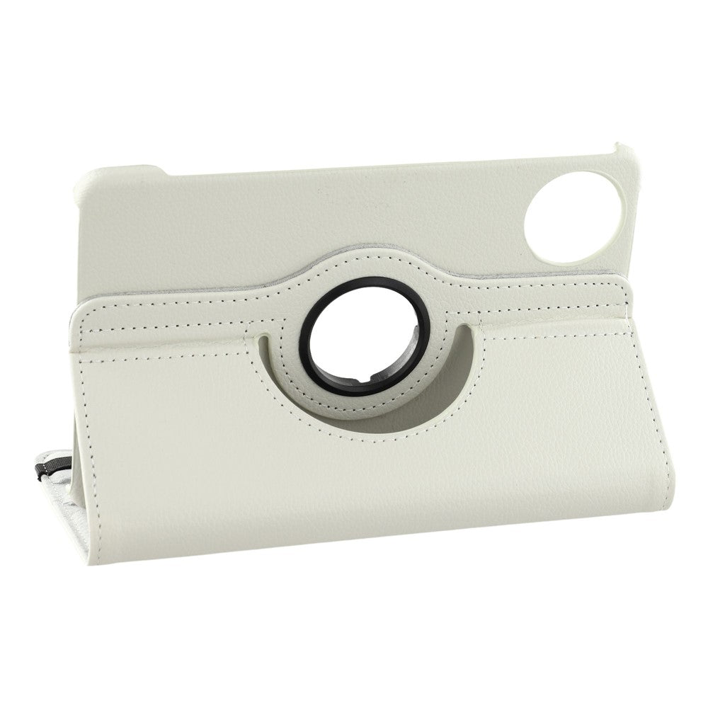 Étui pour Huawei MatePad Mini avec support rotatif, en cuir PU et coque pour tablette PC, doté d'un élastique.
