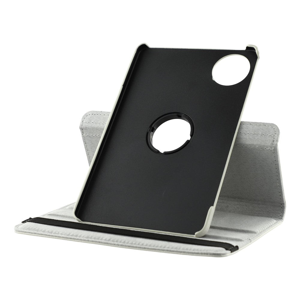 Étui pour Huawei MatePad Mini avec support rotatif, en cuir PU et coque pour tablette PC, doté d'un élastique.
