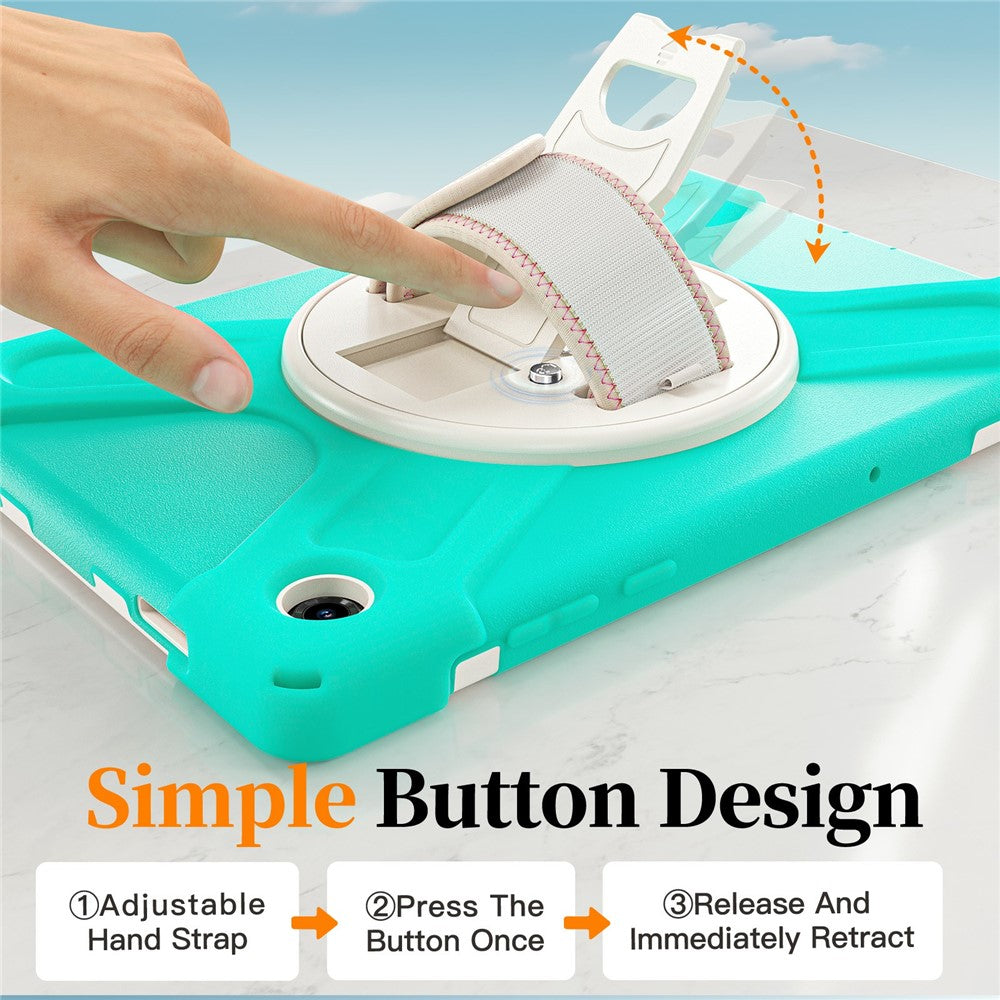 For Samsung Galaxy Tab A11+ Case TPU + PC + Silicone Kickstand Anti Drop Tablet Cover