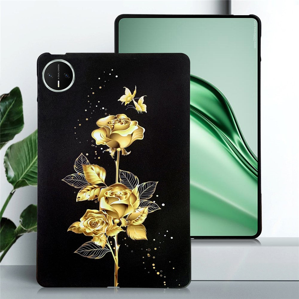 Étui de protection fin en TPU pour tablette Huawei MatePad Mini, imprimé à motifs.