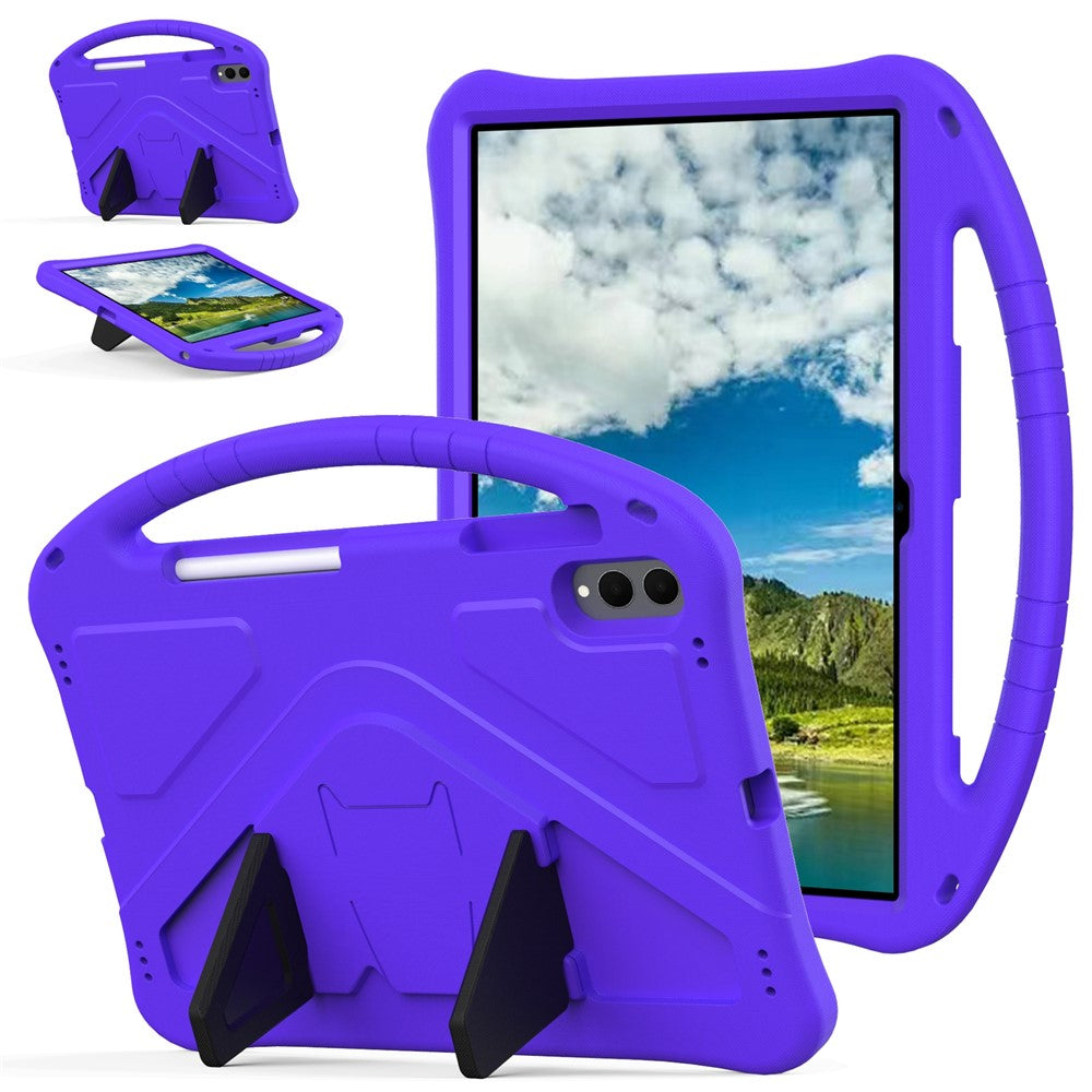 For Samsung Galaxy Tab S11 Ultra Case EVA Tablet Cover with Handle Kickstand Children Friendly