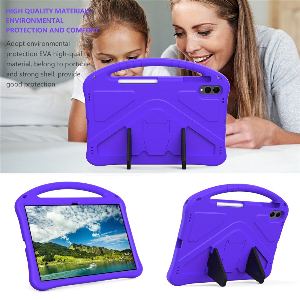 For Samsung Galaxy Tab S11 Ultra Case EVA Tablet Cover with Handle Kickstand Children Friendly
