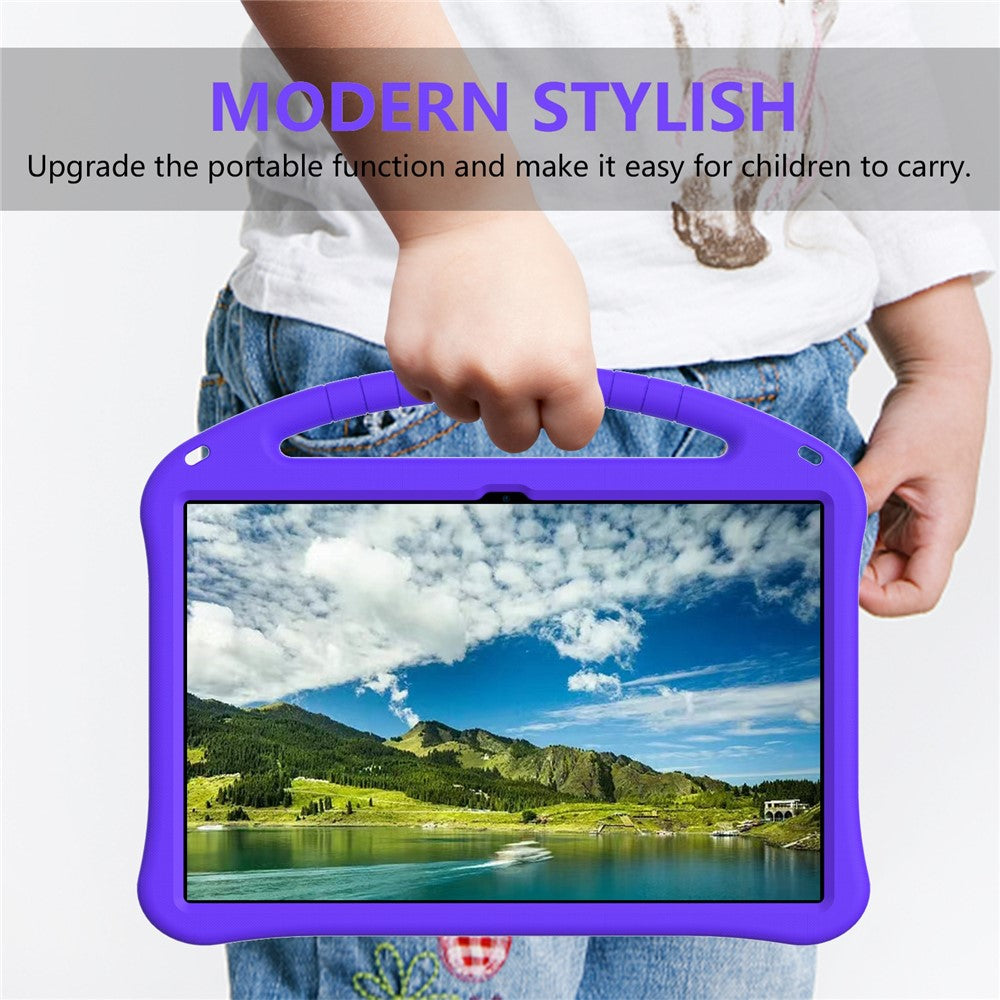 For Samsung Galaxy Tab S11 Ultra Case EVA Tablet Cover with Handle Kickstand Children Friendly