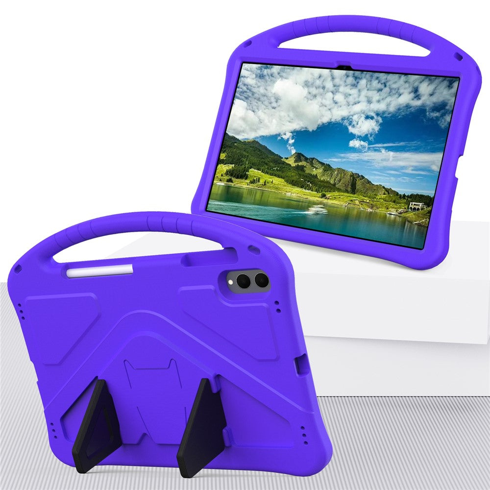 For Samsung Galaxy Tab S11 Ultra Case EVA Tablet Cover with Handle Kickstand Children Friendly