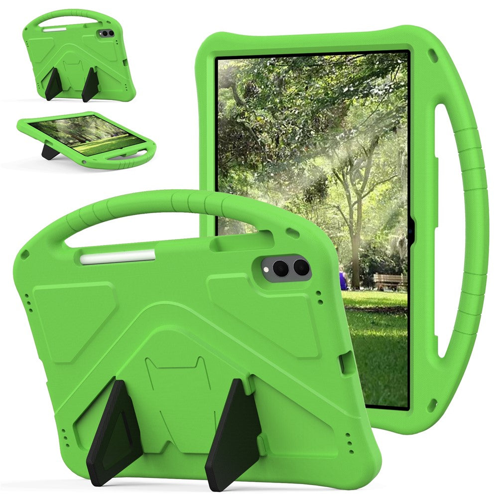 For Samsung Galaxy Tab S11 Ultra Case EVA Tablet Cover with Handle Kickstand Children Friendly