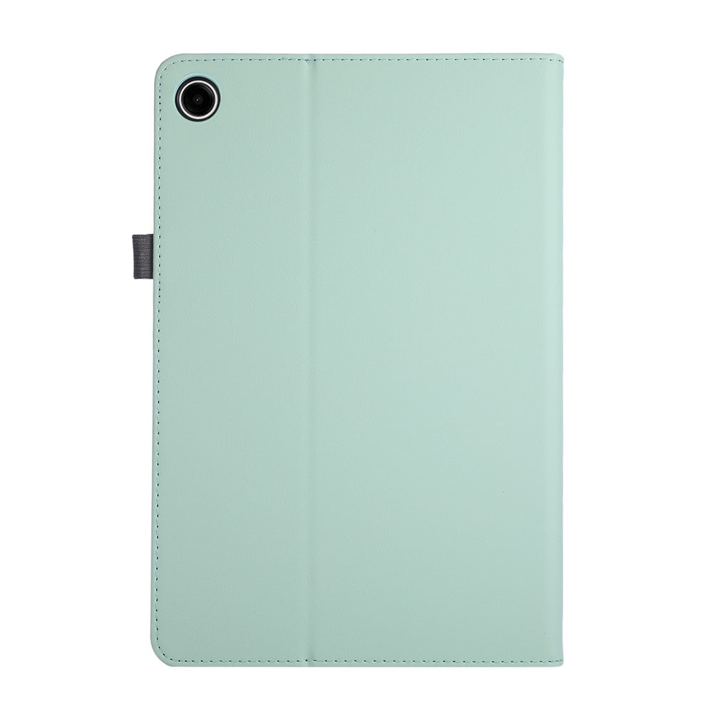 For Samsung Galaxy Tab A9+ Case Foldable Stand Leather Tablet Cover with Handheld Wristband