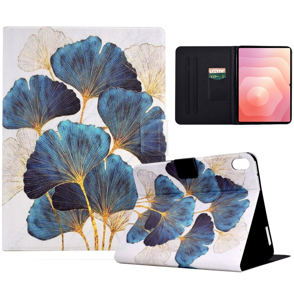 For Samsung Galaxy Tab S11 Case Stand Pattern Printed Leather Cover