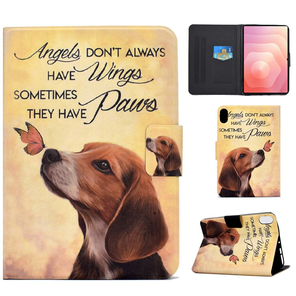 For Samsung Galaxy Tab S11 Case Stand Pattern Printed Leather Cover