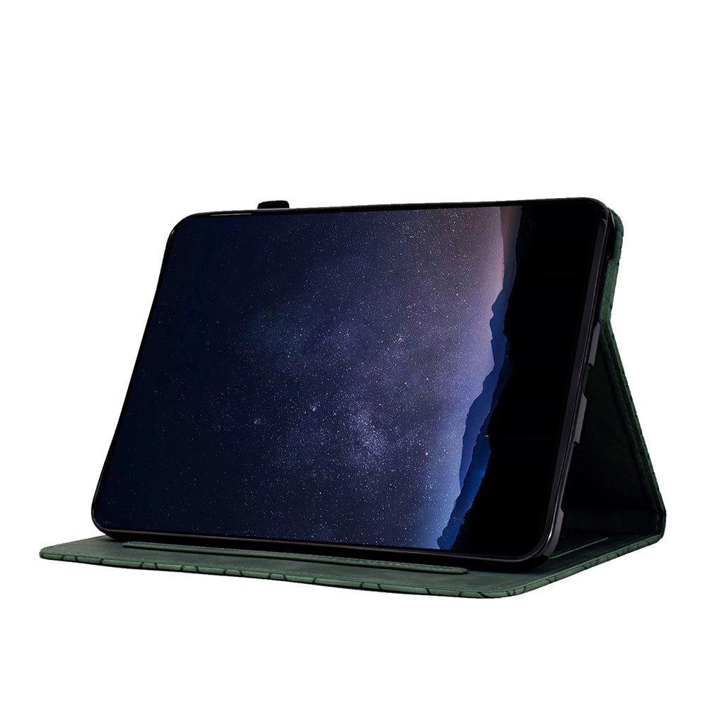 For Samsung Galaxy Tab S11 Case Card Slots Stand Rhombus Auto Wake / Sleep Leather Cover