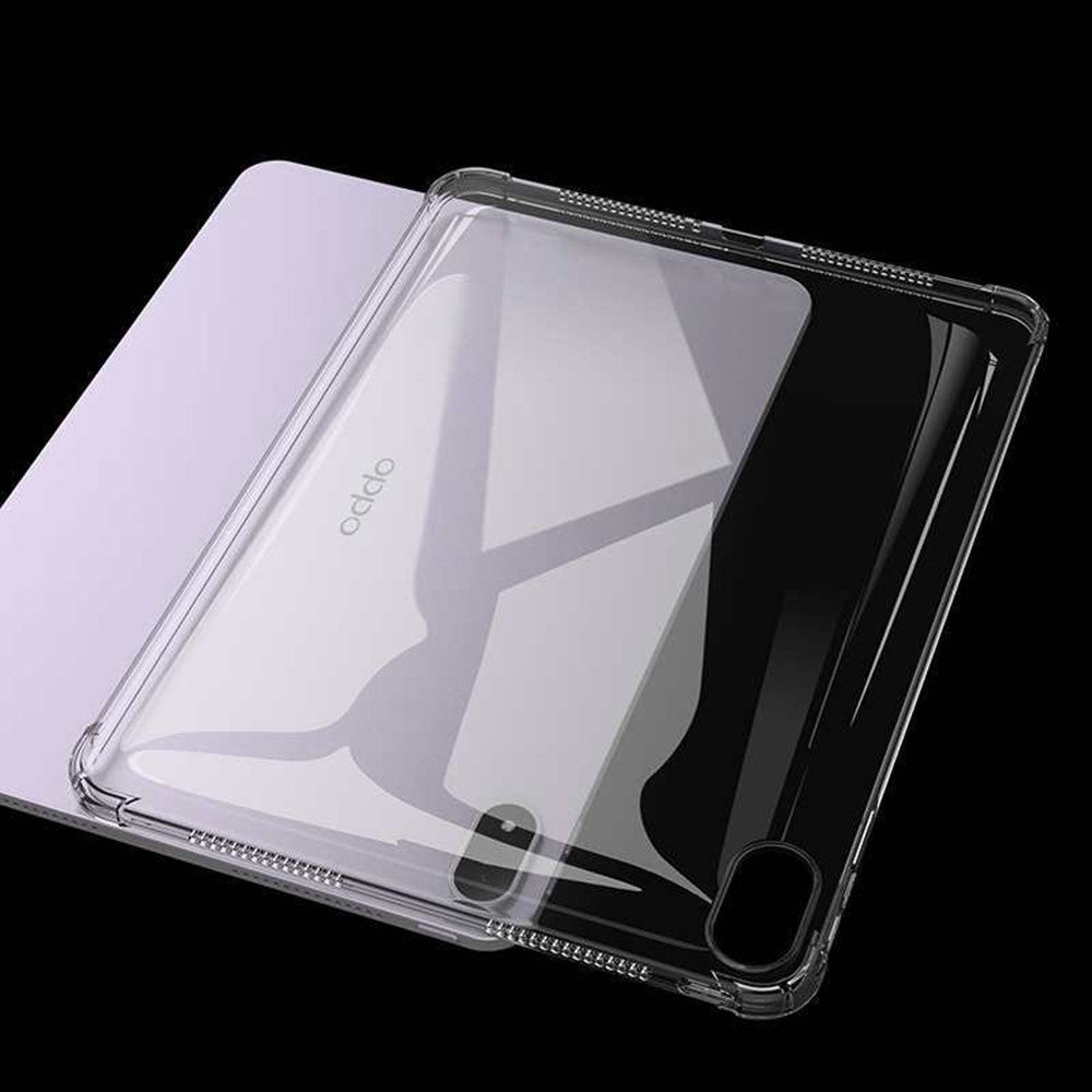 For Oppo Pad 5 Case Four Corner Shockproof Clear Tablet TPU Cover