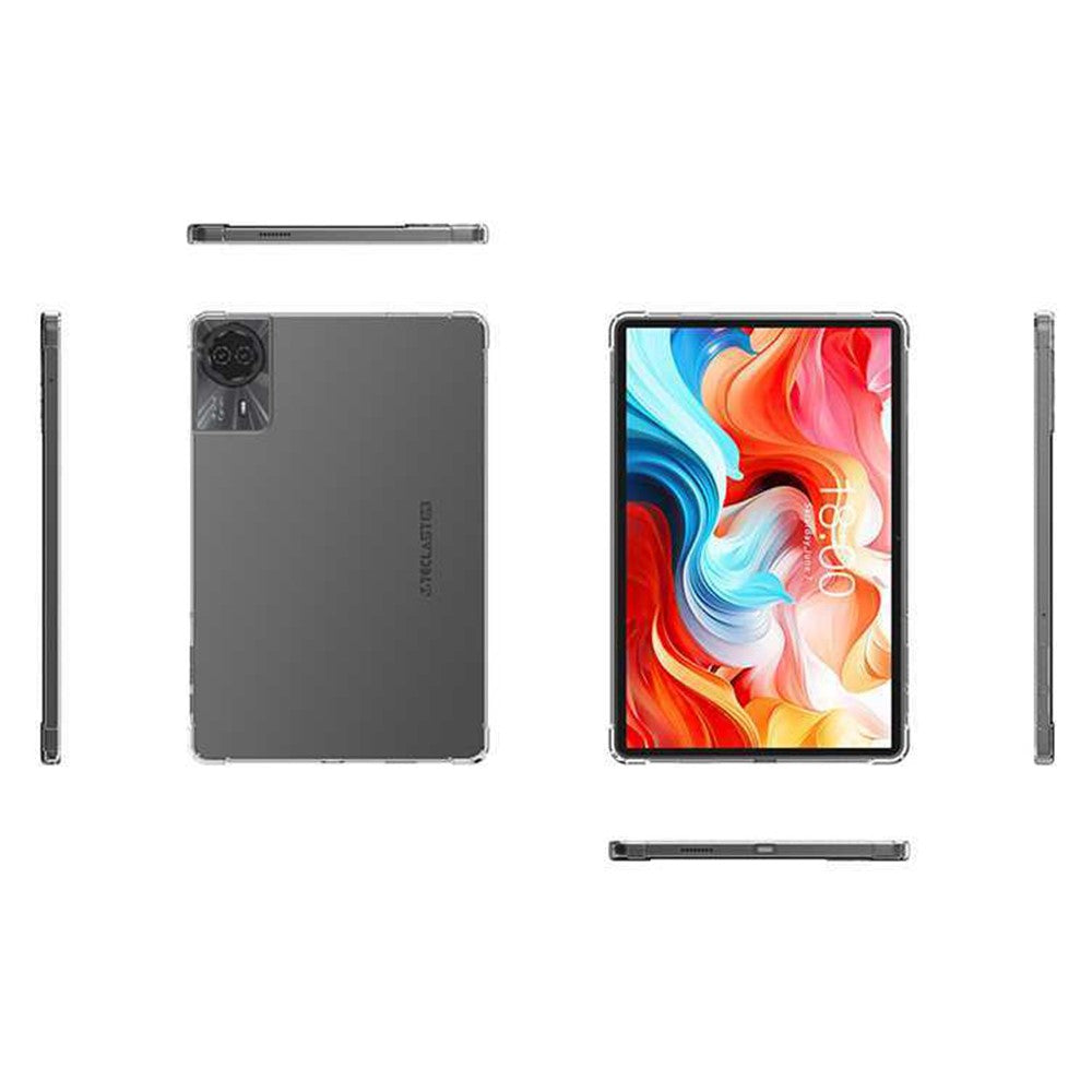 For Teclast T50 Plus Case Four Corner Shockproof Clear Tablet TPU Cover