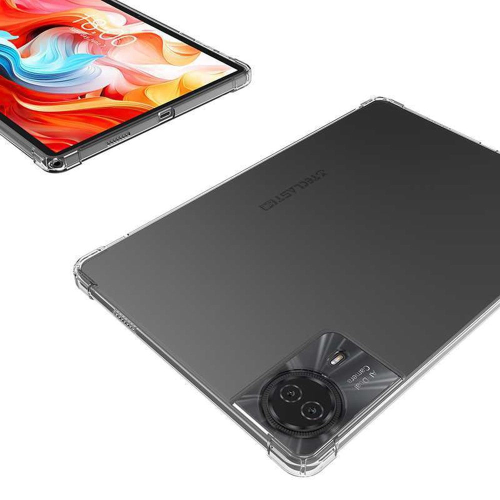 For Teclast T50 Plus Case Four Corner Shockproof Clear Tablet TPU Cover