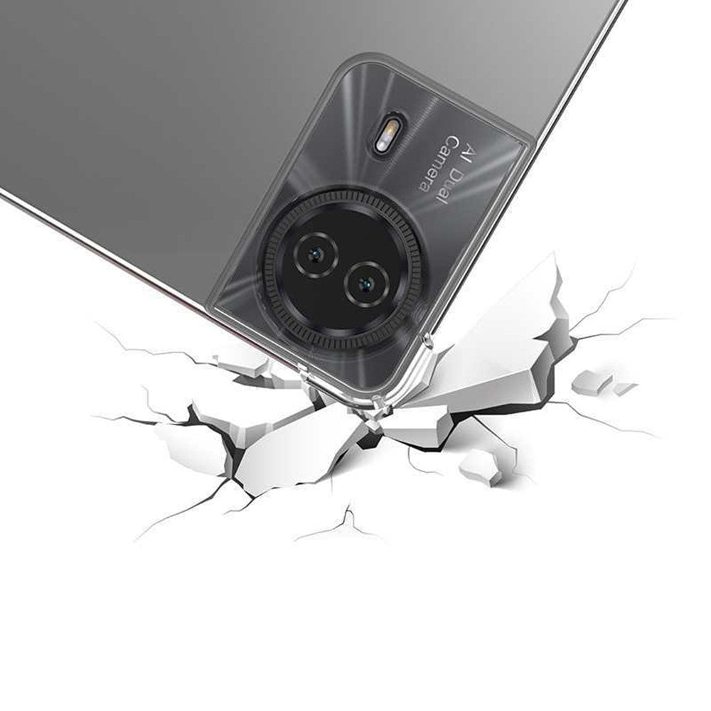 For Teclast T50 Plus Case Four Corner Shockproof Clear Tablet TPU Cover