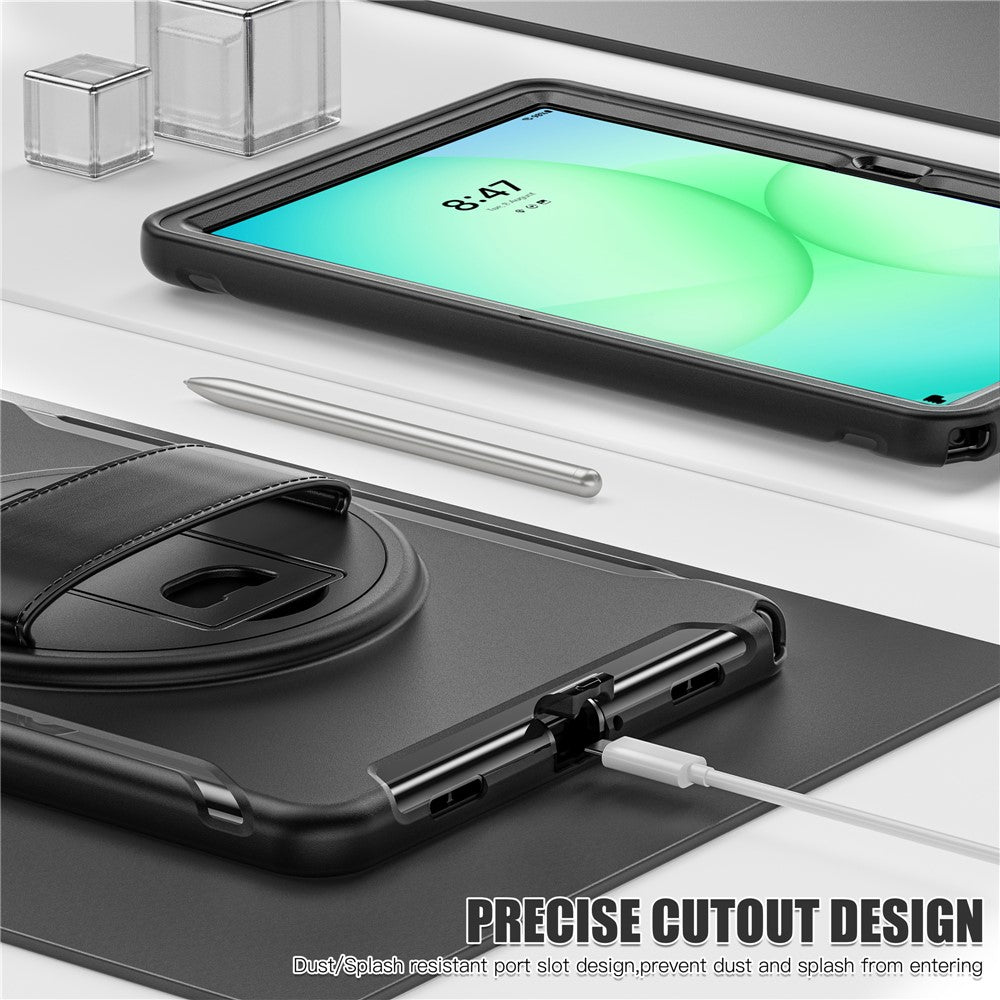 For Samsung Galaxy Tab A11+ Case Kickstand PC + TPU + Silicone Cover