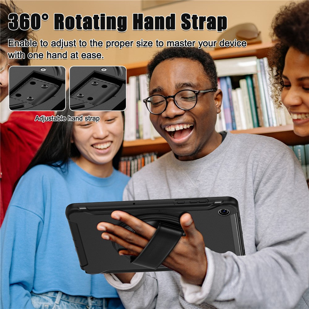 For Samsung Galaxy Tab A11+ Case Kickstand PC + TPU + Silicone Cover