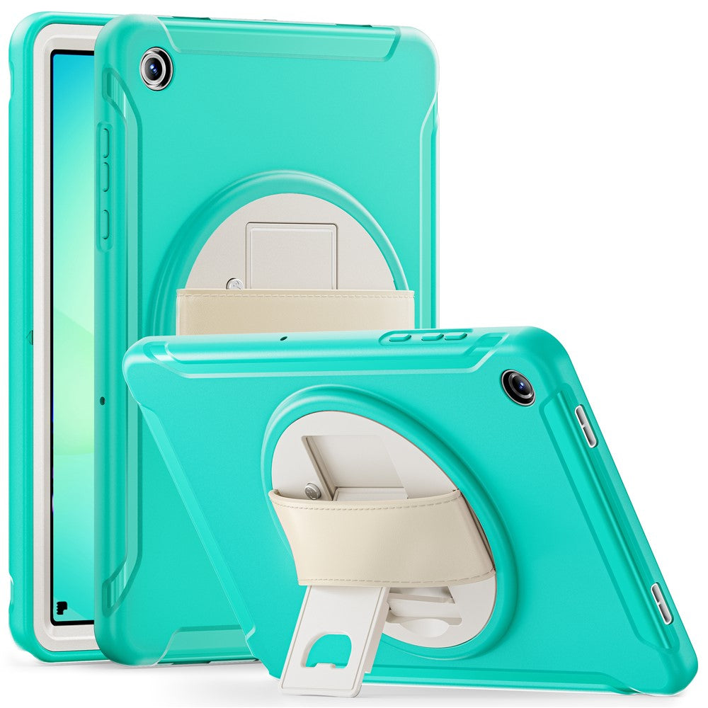 For Samsung Galaxy Tab A11+ Case Kickstand PC + TPU + Silicone Cover